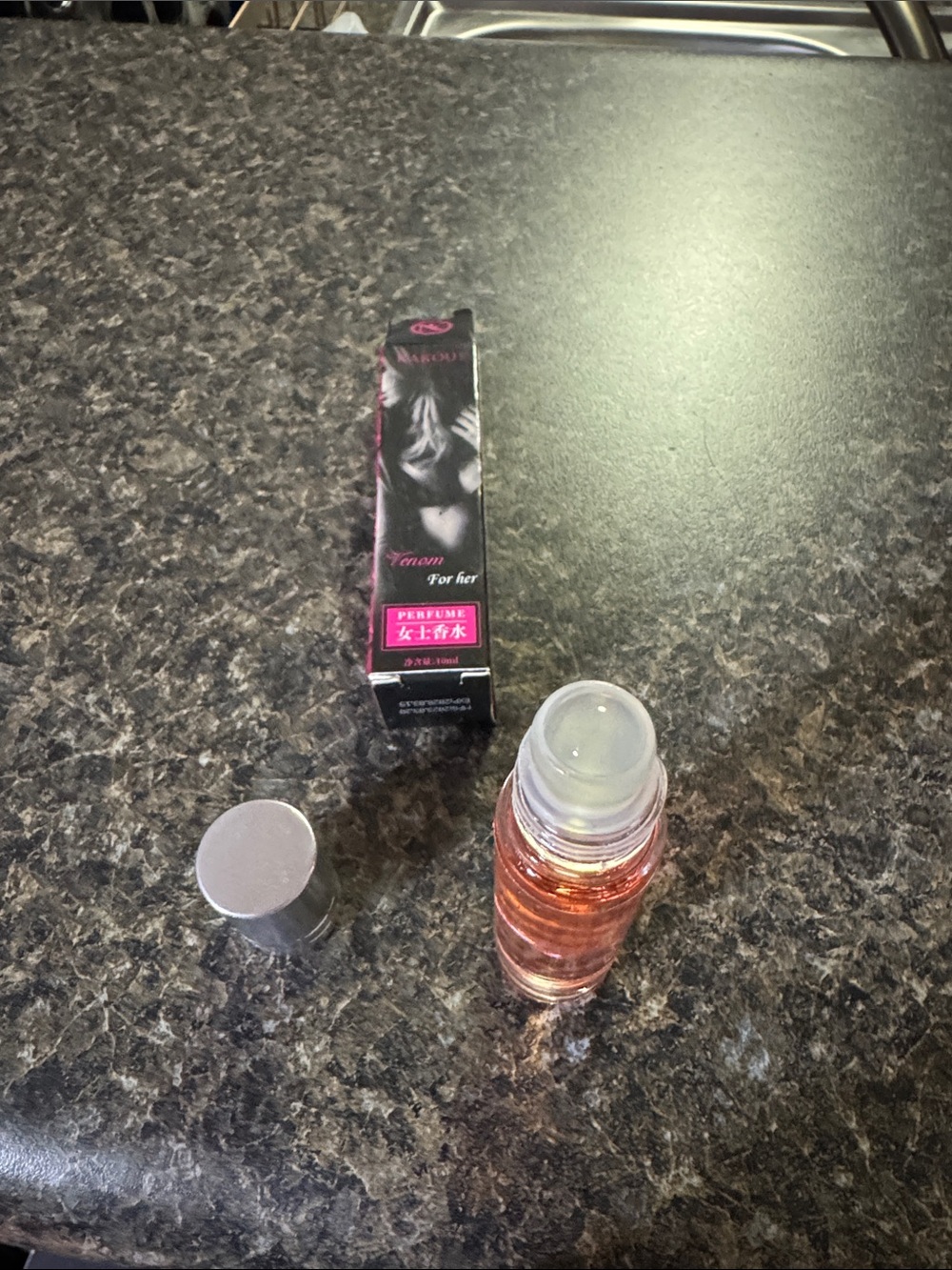 NAK Venom Perfume for Her - Black and Pink Accent